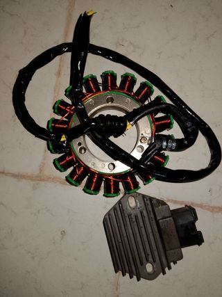 Estator y Regulador Honda Shadow 750