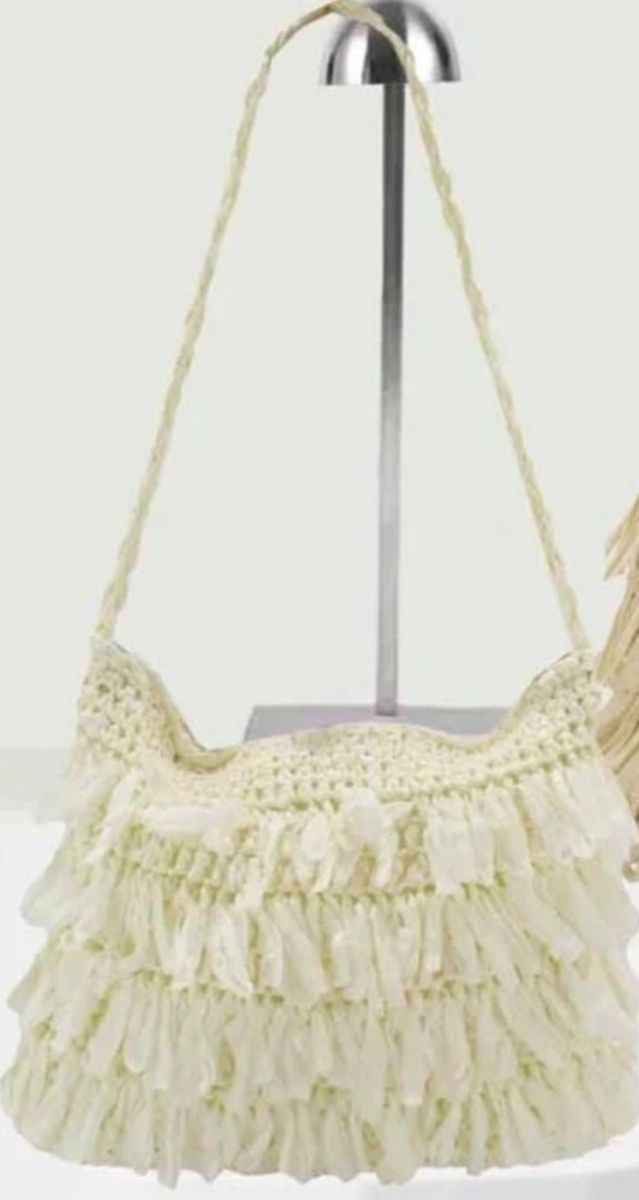 Bolso bandolera beige  26x33cm