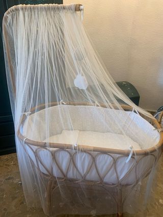 Moisés mimbre bebé Mimitos home