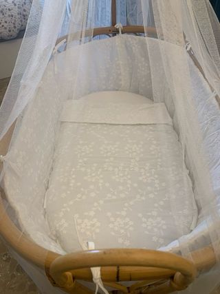 Moisés mimbre bebé Mimitos home