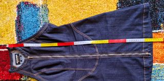 Abito corto, denim jeans, Bikkembergs, blu, Tg.M