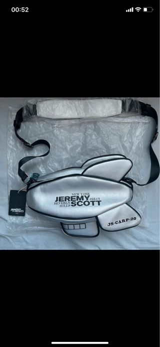 Borsa Jeremy Scott argento