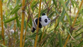 Llavero panda articulado en 3D