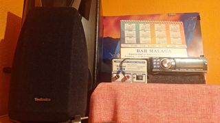 Radiocasete Alpine + Altavoz + Transformador