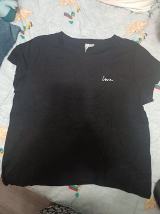 Camiseta Manga Corta H&M | Talla L
