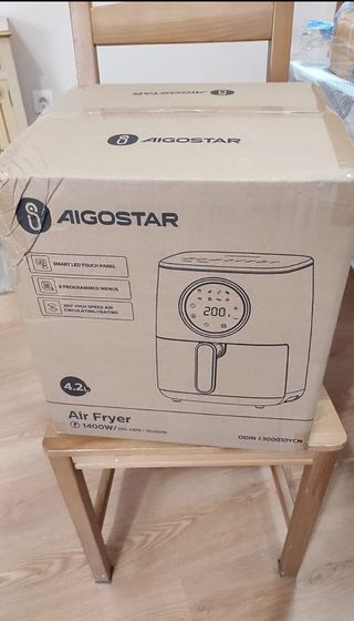 Freidora aire (Airfryer) negra