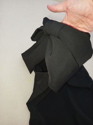 Vestido lazo hombro