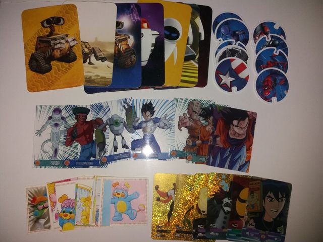 Lotes de Cromos y cartas