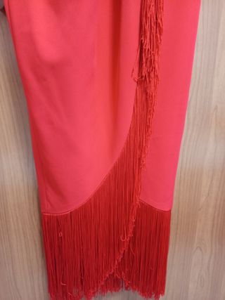 Vestido rojo fiesta- ceremonia