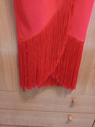 Vestido rojo fiesta- ceremonia