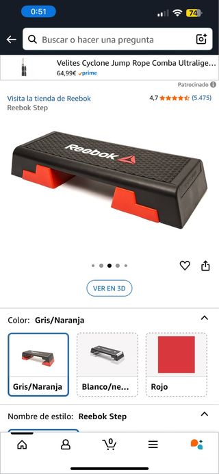 Reebok Step - Plataforma Fitness