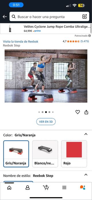 Reebok Step - Plataforma Fitness