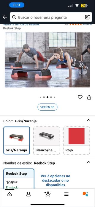 Reebok Step - Plataforma Fitness