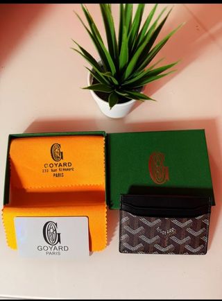 Tarjetero Goyard -Negro