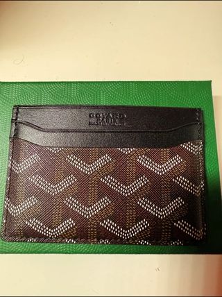 Tarjetero Goyard -Negro