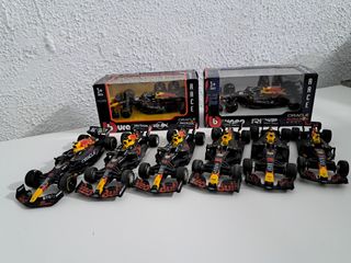 F1 Red Bull Racing - 8 coches escala 1:43