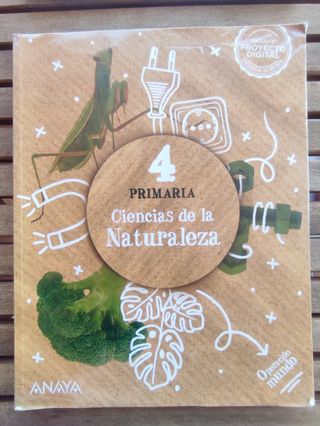 Libro naturales 4º cuarto primaria 