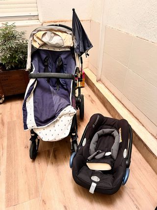 Bugaboo + Maxi-Cosi: Coche y silla