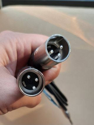Cable REAN de minijack a 2 XLR Macho