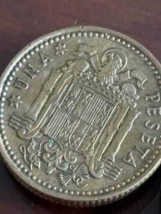Lote de 1 peseta del año 1966 de Franco