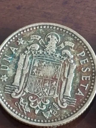Lote de 1 peseta del año 1966 de Franco