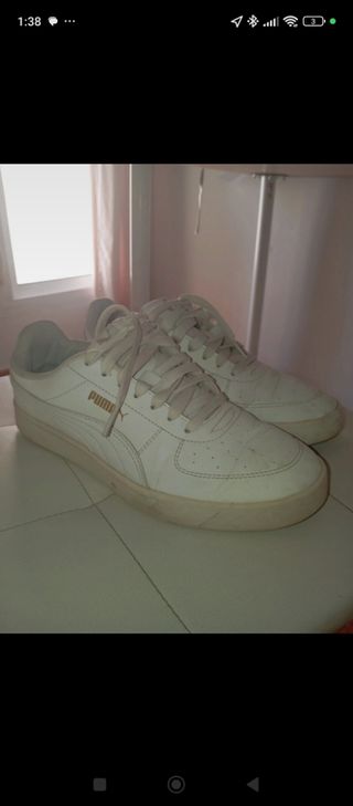 Zapatillas Puma blancas