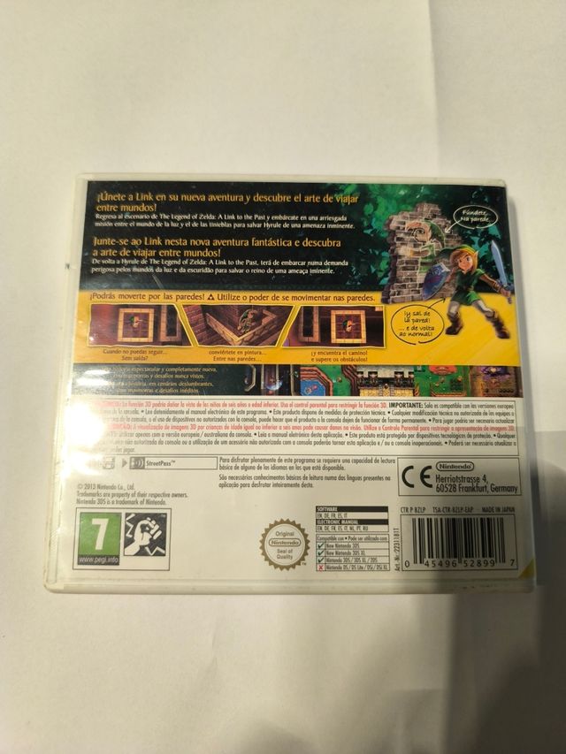 Zelda Link Between Worlds - 3DS