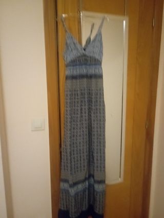 Vestido Zara azul talla S - verano
