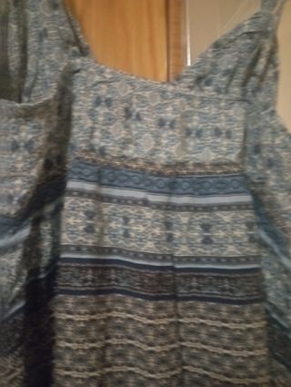 Vestido Zara azul talla S - verano