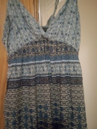 Vestido Zara azul talla S - verano