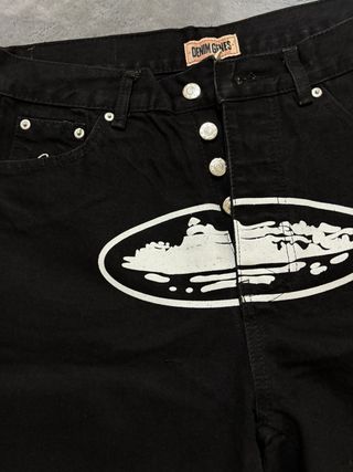 Corteiz Jeans negros | Pantalones cortos