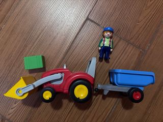 Playmobil 123 Tractor Remolque 6964