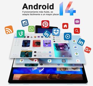 Tablet 9GB+128GB Azul - 8000mAh Nueva 