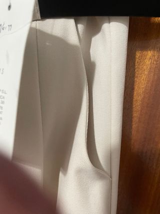 Pantalones palazzo beige