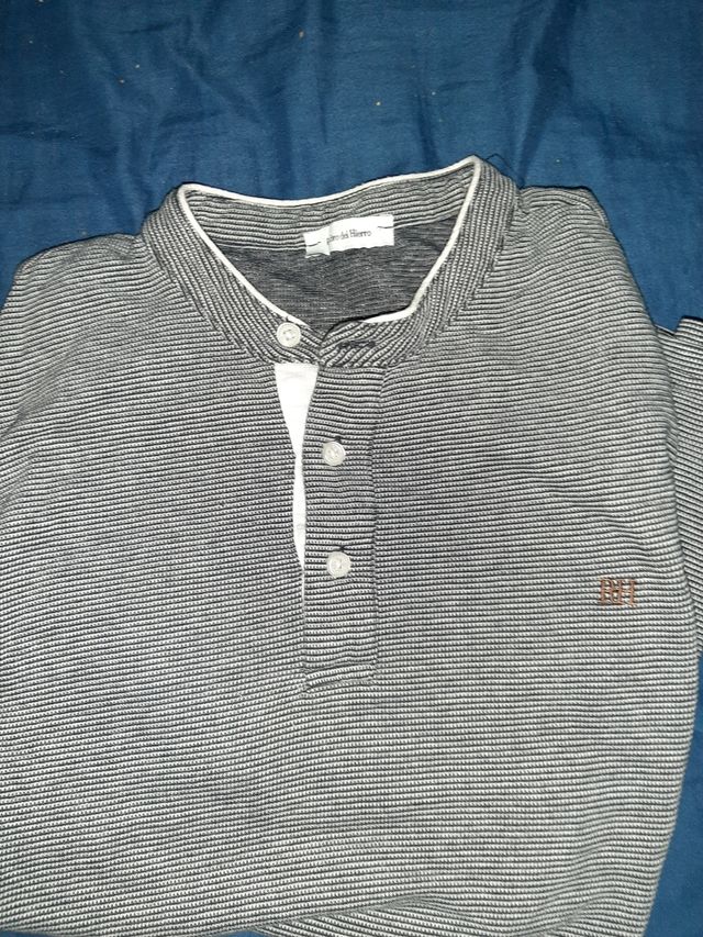 Polo gris Pedro del Hierro