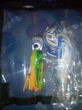 Señuelos de pesca (6uds)
Solo se ha utilizado 1