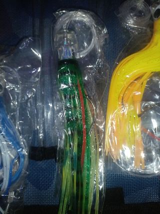 Señuelos de pesca (6uds)
Solo se ha utilizado 1