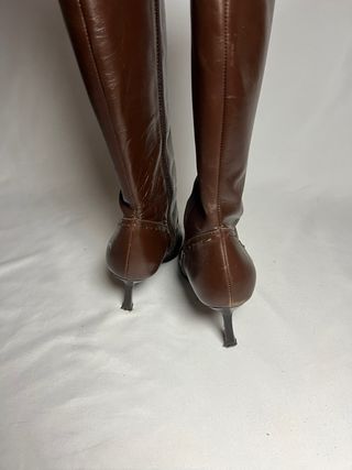 Botas Marrón Vintage - Tacón
