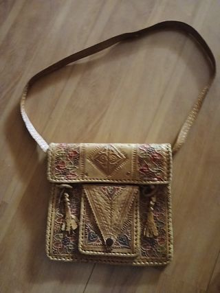Bolso bandolera cuero