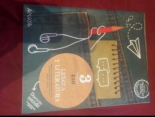Libro lengua y literatura 3º ESO