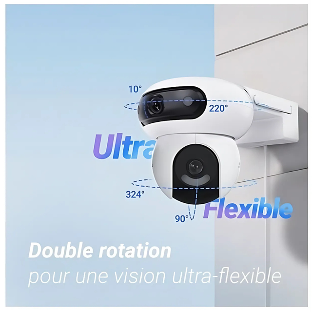 Cámara Wifi PTZ 360 EZVIZ H90 DUAL 2K