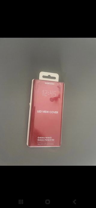 Cover LED Samsung Note10/10 5G Rosa