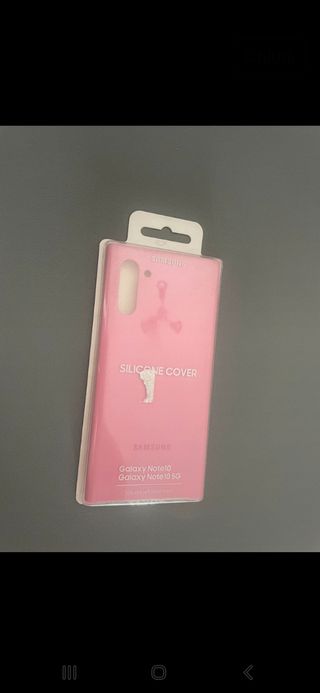 Cover LED Samsung Note10/10 5G Rosa