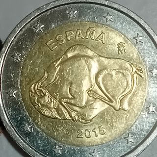 2€ Moneda Francia: Libertad, Igualdad, Fraternidad