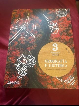Libro geografía e historia 3º ESO