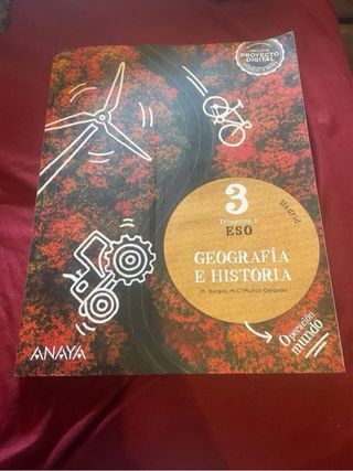 Libro geografía e historia 3º ESO