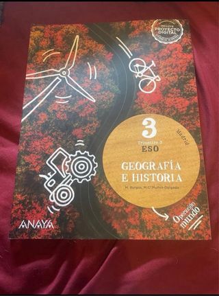 Libro geografía e historia 3º ESO