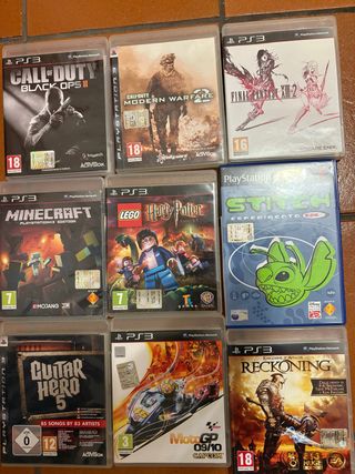 9 Giochi PS3 usati