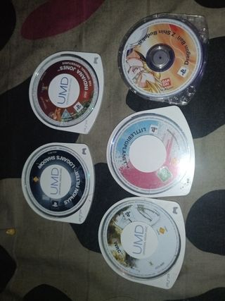 Juegos psp variados vendo todos en 1 pak funcionan
