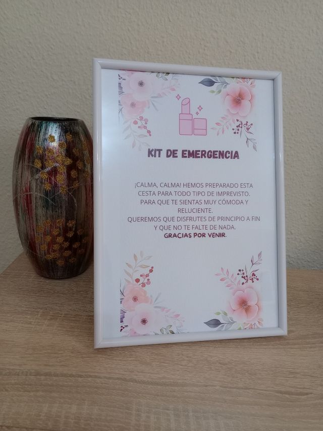 Kit emergencia boda